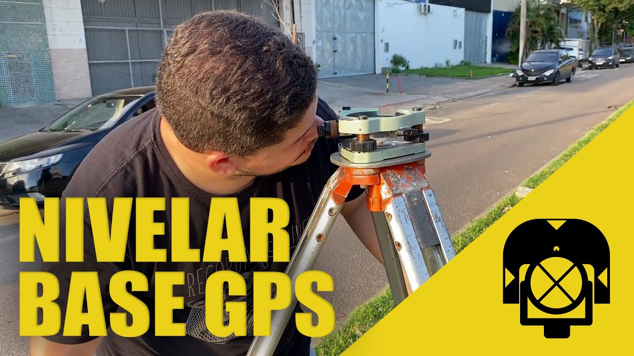 Como Instalar e Nivelar uma Base de GPS RTK