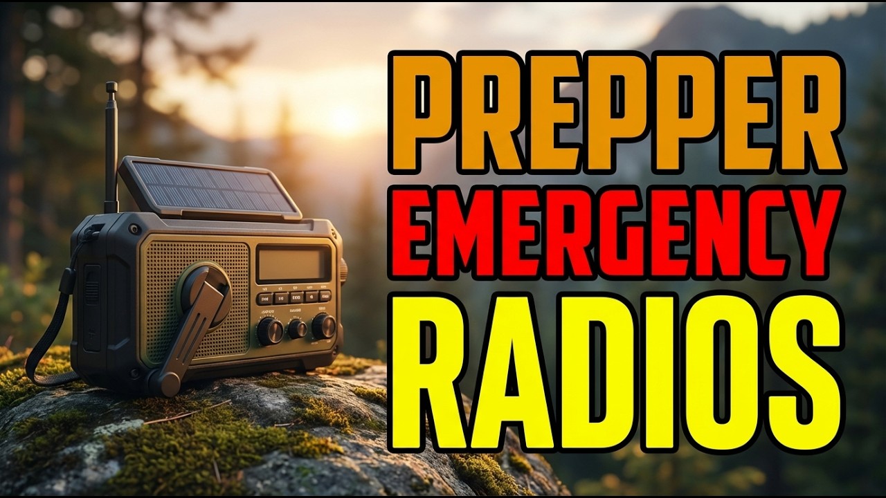TOP 5 Best Emergency Radios For Preppers 2026