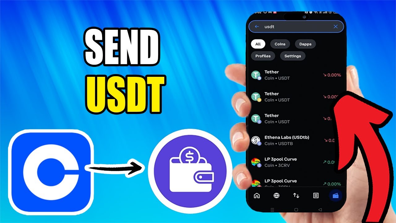 How To Send USDT From Coinbase To Another Wallet - New Method