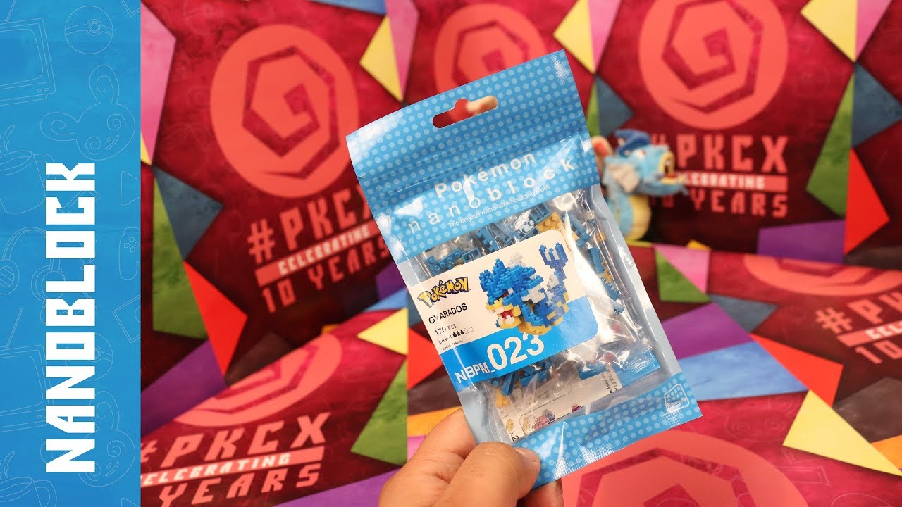 СОБИРАЕМ: Pok&eacute;mon Nanoblock &mdash; Гярадос! | ToyCollection