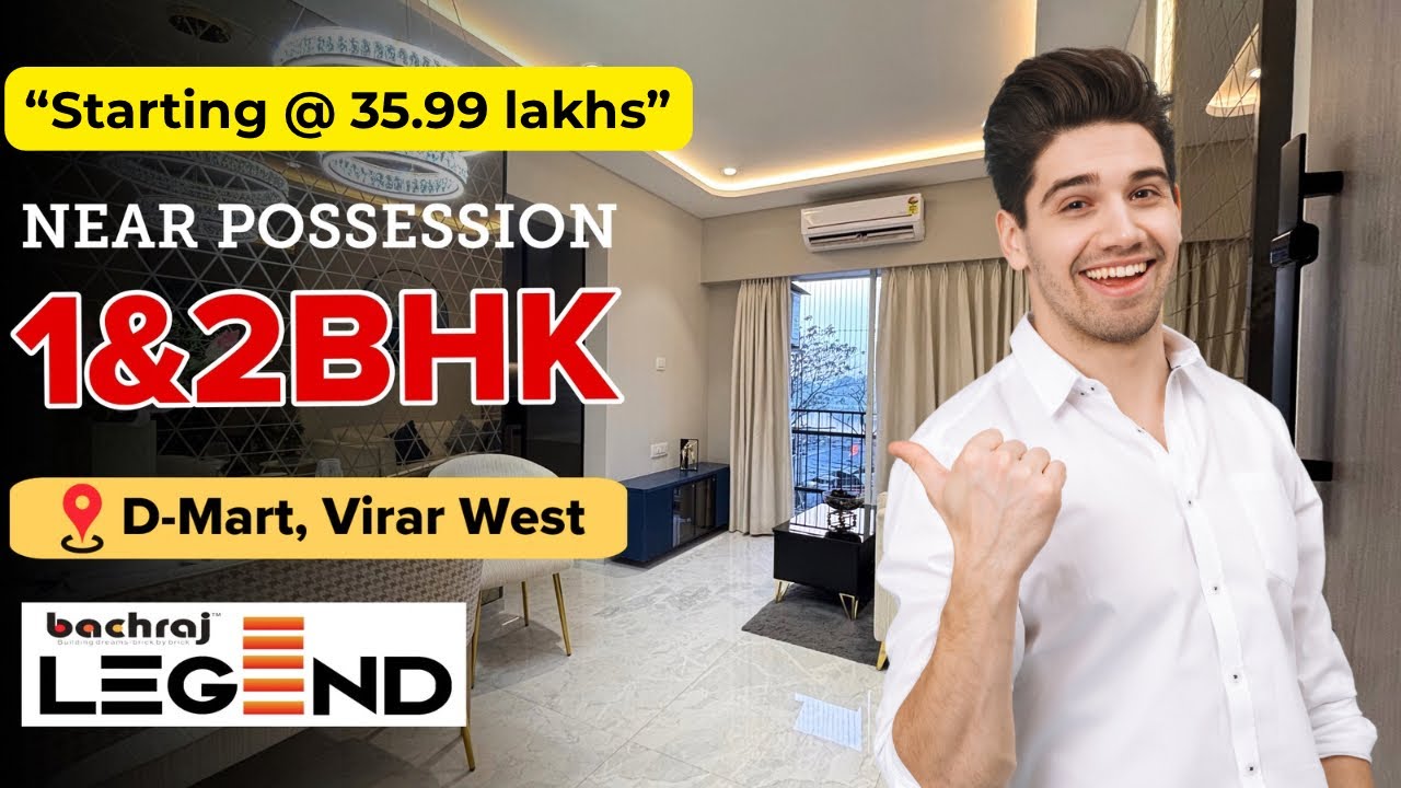 Bachraj Legend Virar West | 1, 2 & 3 BHK Flats Tour, Prices, Floor Plans & Full Review 2025.