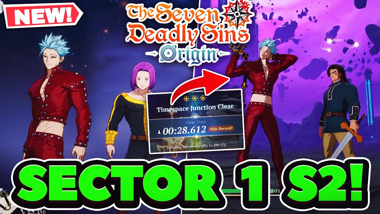 BIG CHANGES! HOW TO BEAT TIMESPACE SECTOR 1 SEASON 2! | 7DS: Origin