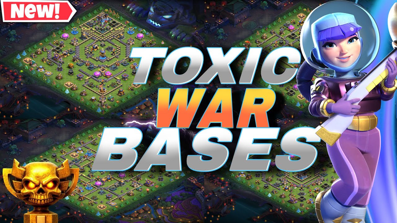 NEW Th18 BEST War & *Legend BASE Links* 🔥 | ANTI-3 Star Defence | CLASH OF CLANS