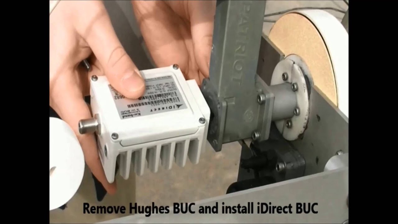 MotoSat F1/F2/XF2 HughesNet to iDirect Conversion