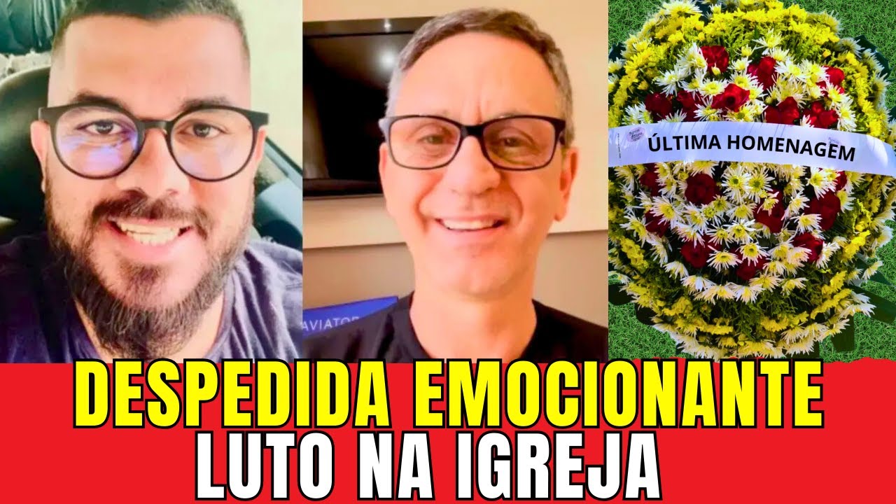 😭ÚLTIMAS PALAVRAS DO PASTOR KAMP MORTO COM MISSIONÁRIO SAULO - DESPEDIDA EMOCIONATE NO ENTERRO NO RJ