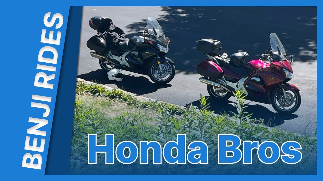 Honda ST1300 with over 100k miles conquers the SKYLINE DRIVE