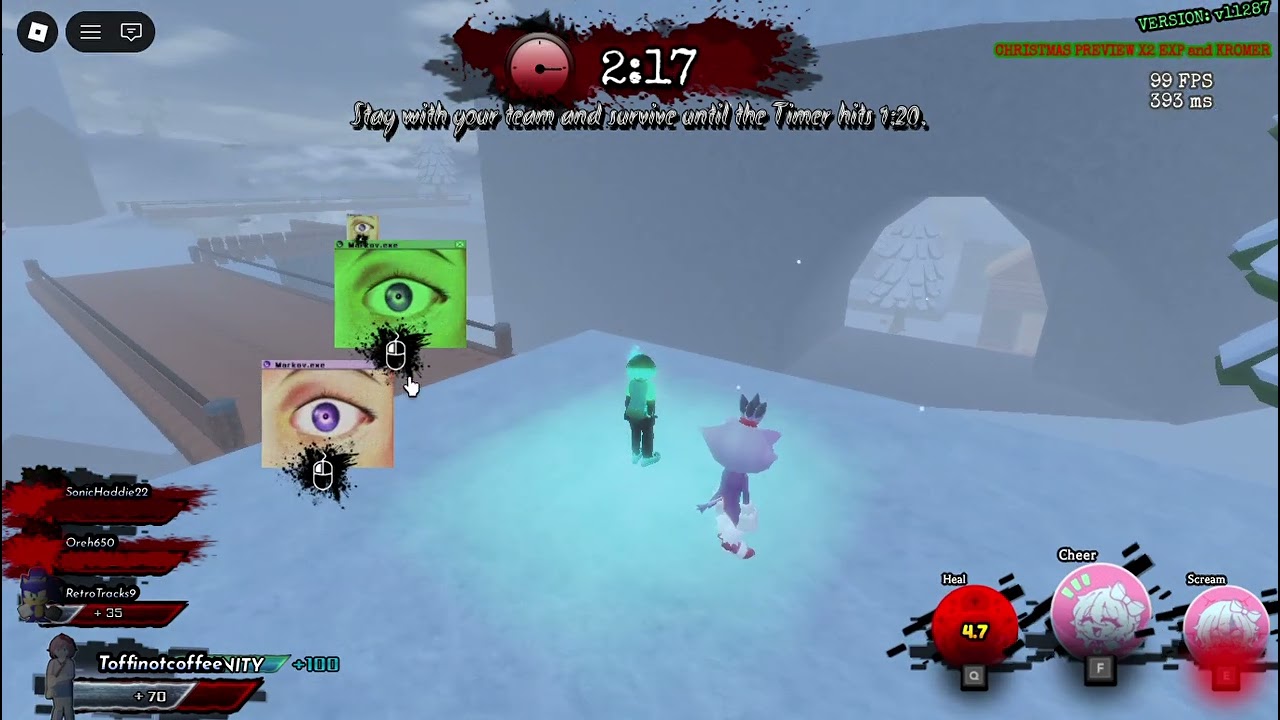 The Doki's nightmare part 2(Sayori nightmare skin)