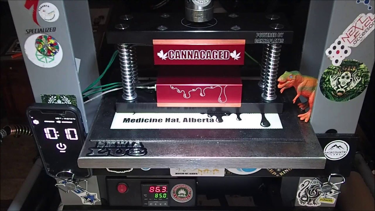 CannaCaged Single Controller/Thermocouple Test CannaPlates