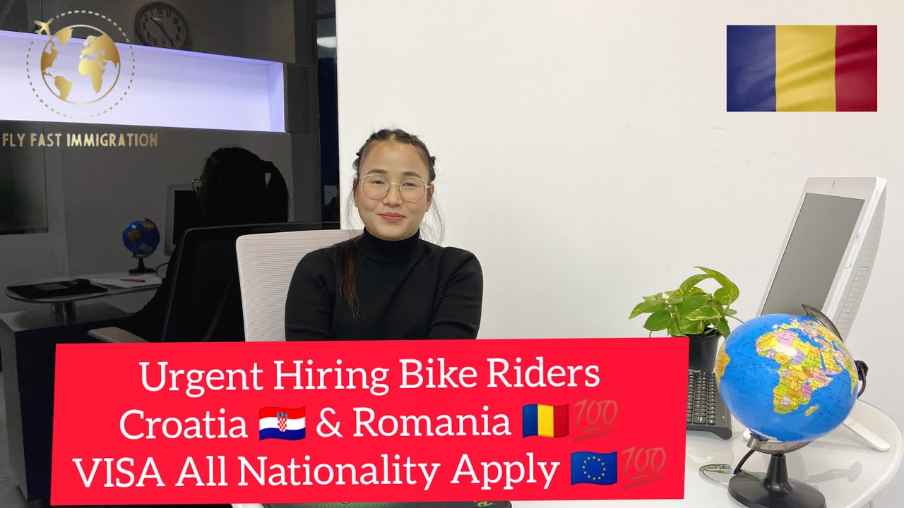BIKE RIDER JOBS | CROATIA ROMANIA | URGENT HIRING ALL NATIONALITY APPLY VISA | GUARANTEE EUROPE