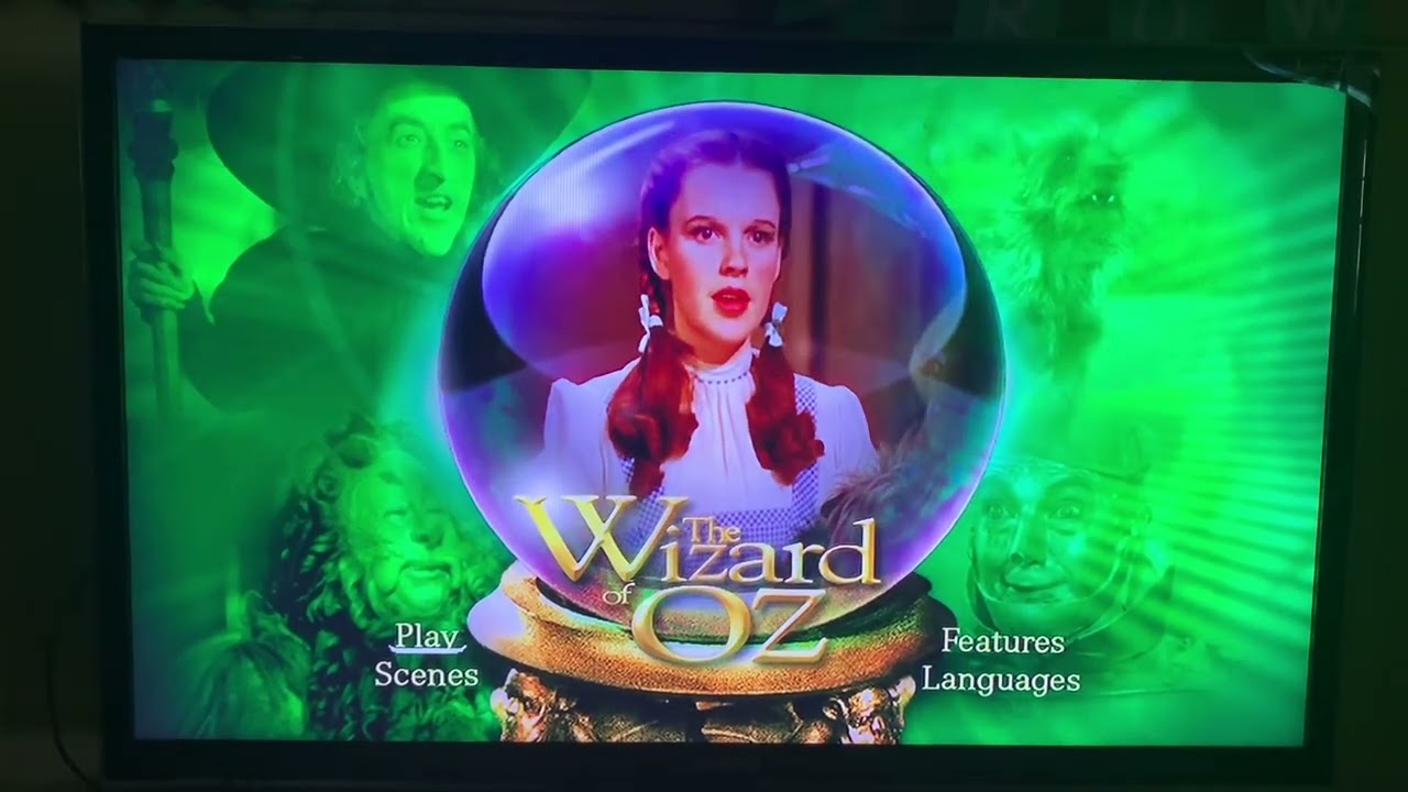 Wizard of Oz Dvd menu disc 1
