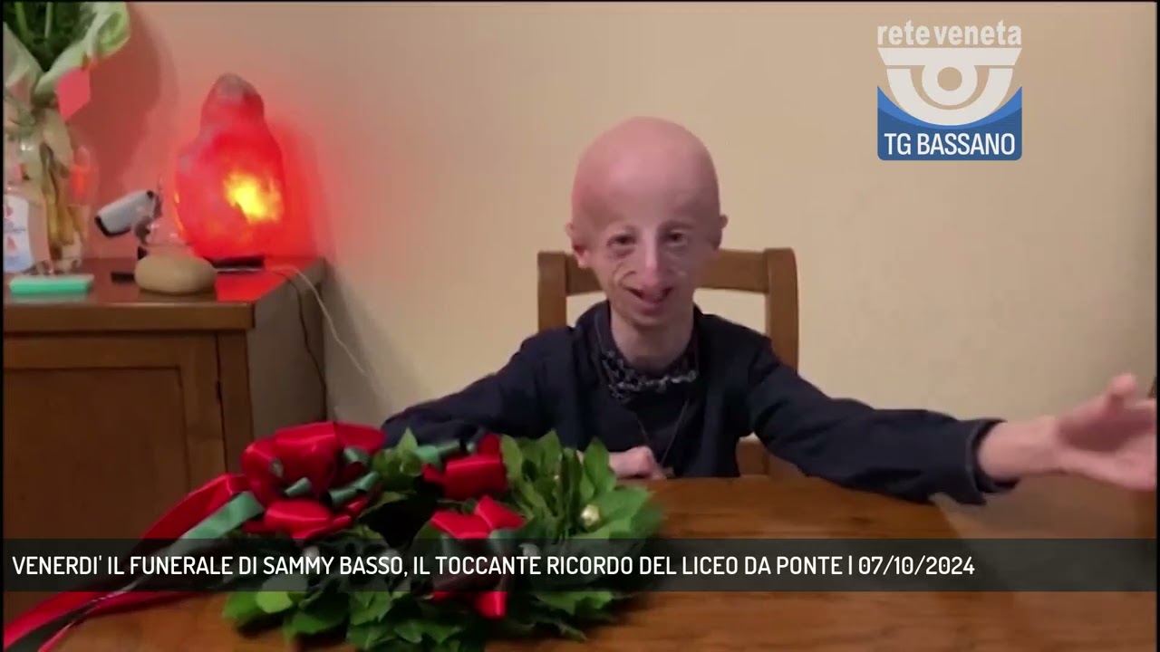 VENERDI' IL FUNERALE DI SAMMY BASSO, IL TOCCANTE RICORDO DEL LICEO DA PONTE | 07/10/2024