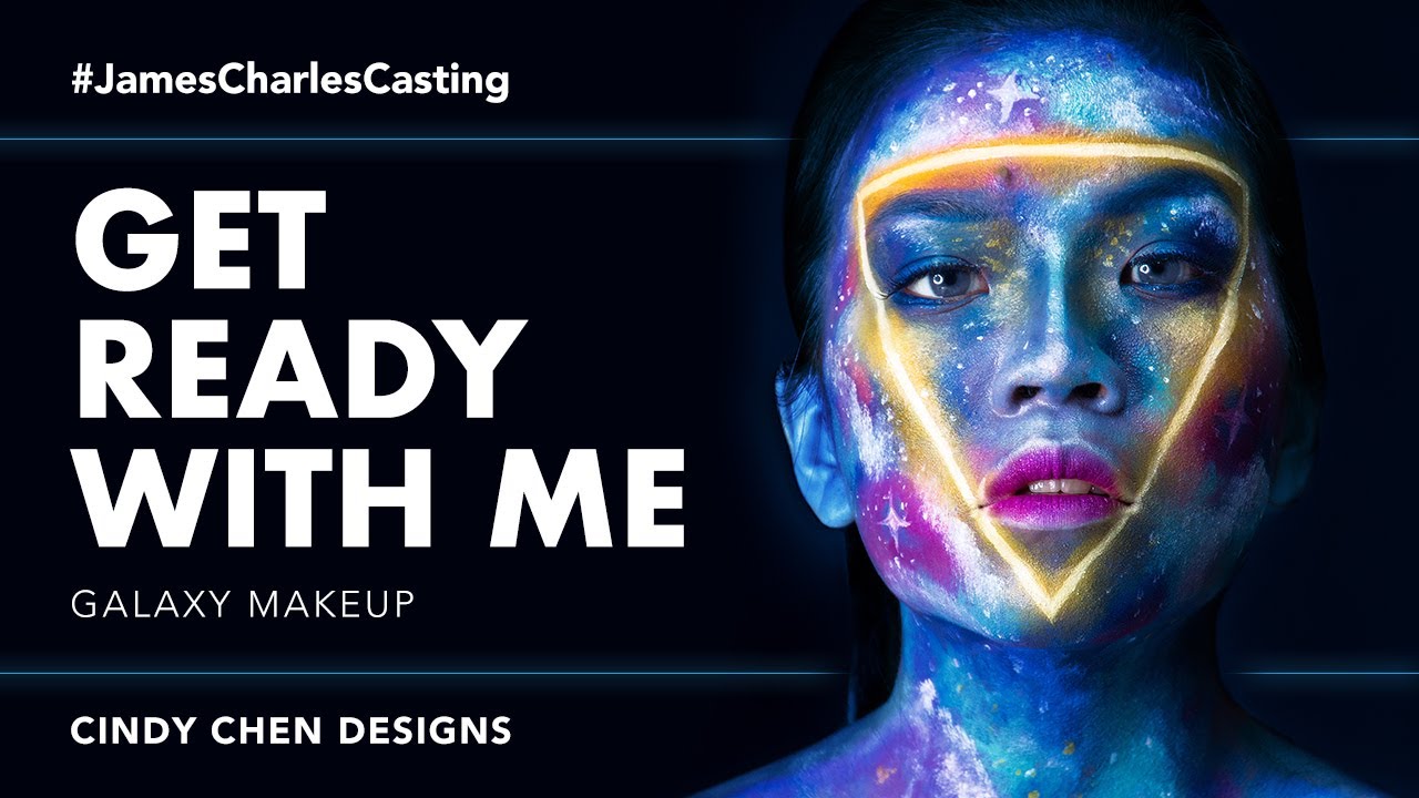 James Charles Casting Call | GRWM: Neon Yellow Galaxy Makeup Photoshoot
