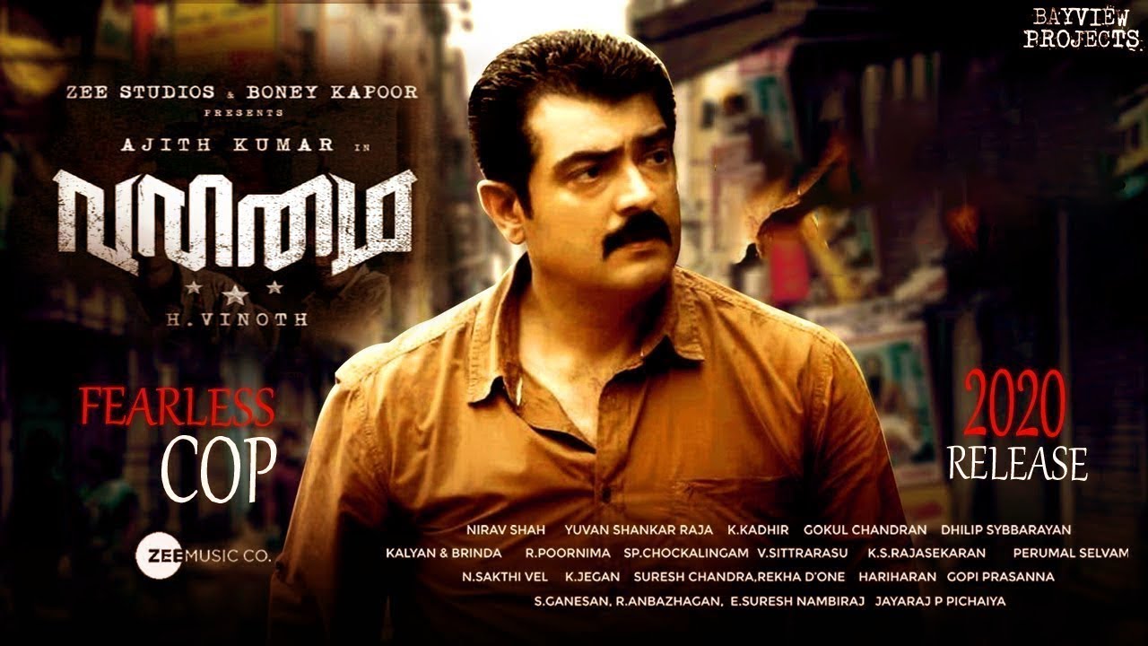 Valimai - THALA 60  || original official video || Ajith kumar || H.Vinoth || Tamil