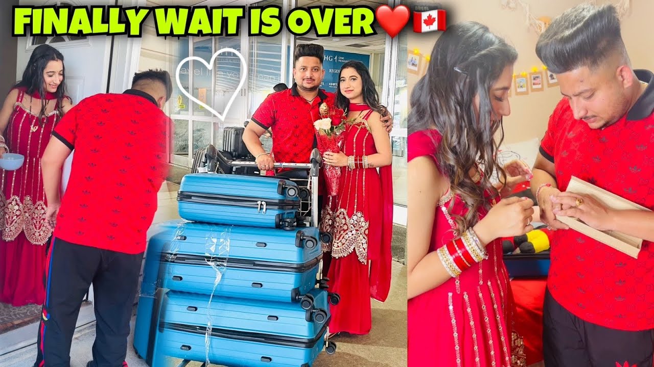 Finally Wait Is Over ❤️🇨🇦 || Airport Vlog ✈️😍 || Keep Support 🙏🏻 || Angel&rsquo;s Shivam 🧿❤️