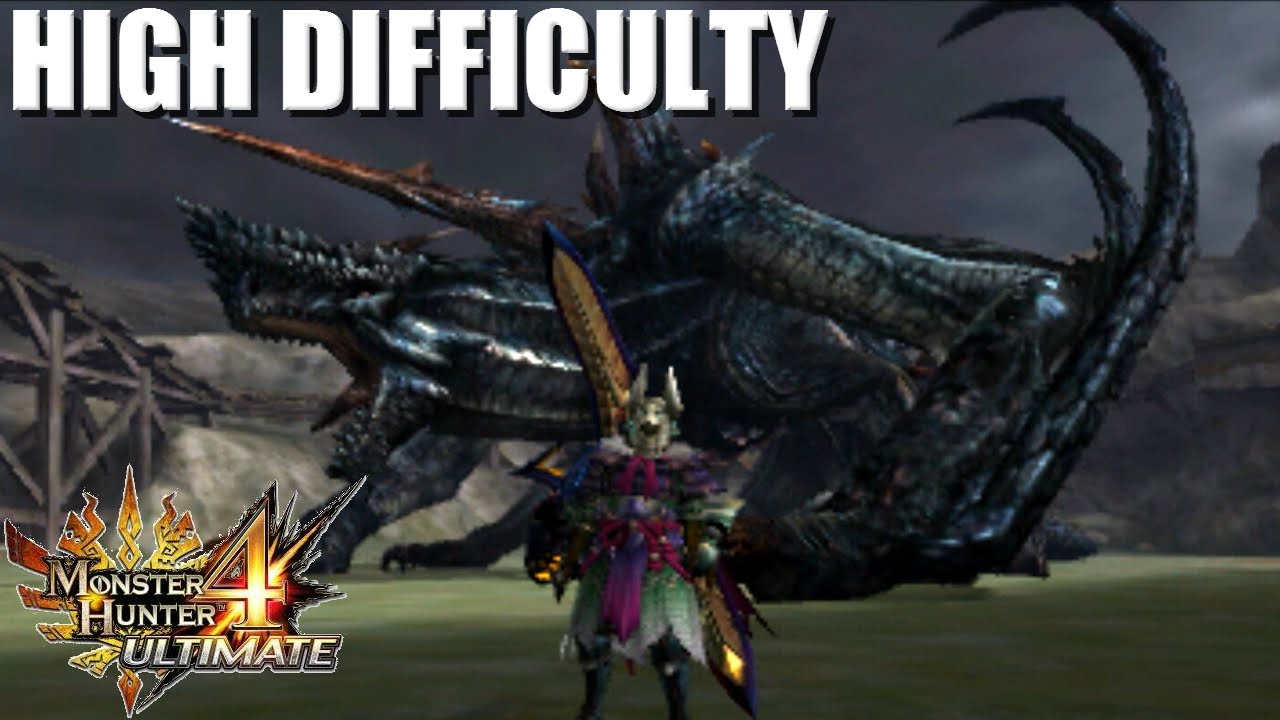 Monster Hunter 4 Ultimate: Killing highest difficulty Gogumajiosu with friends
