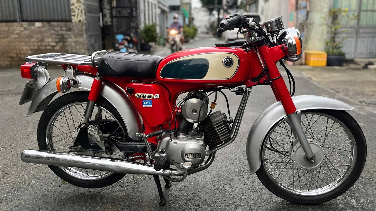 Yamaha máy 100 biển số Sài Gòn. Dành cho ae sưu tầm