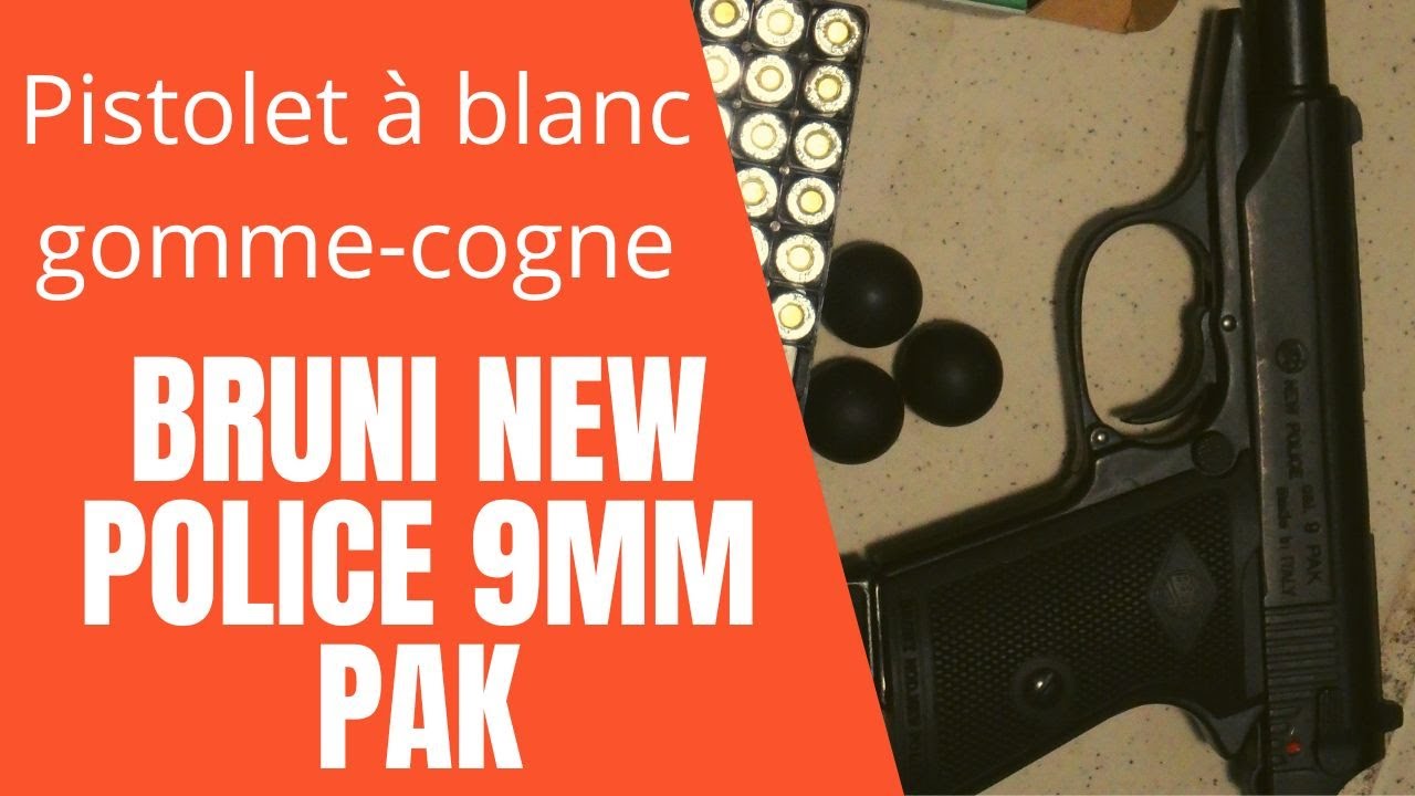 Présentation du Bruni New Police calibre 9mm PAK