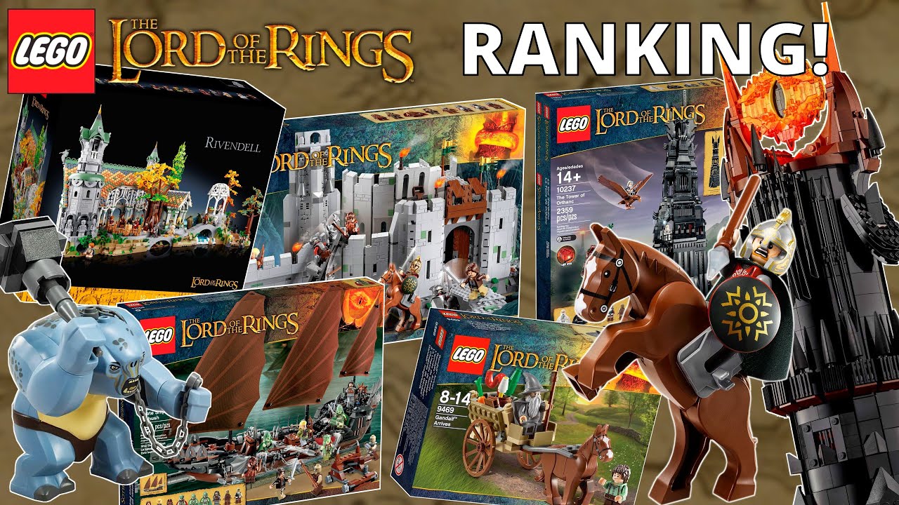 ALL LEGO® The Lord of the Rings™ Sets RANKED! - (April 2025 edition)