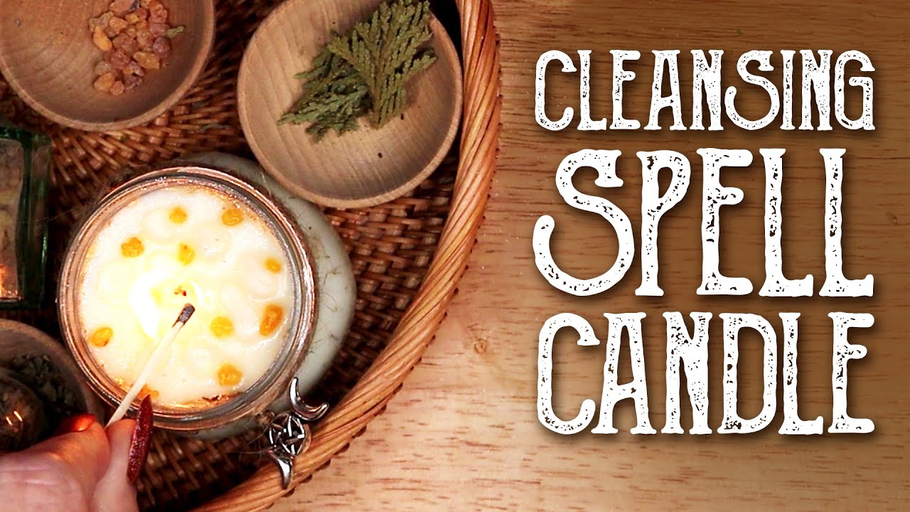 Cleansing Spell Candle Recipe, Purification Candle Magic, Color Magic, Witchcraft - Magical Crafting