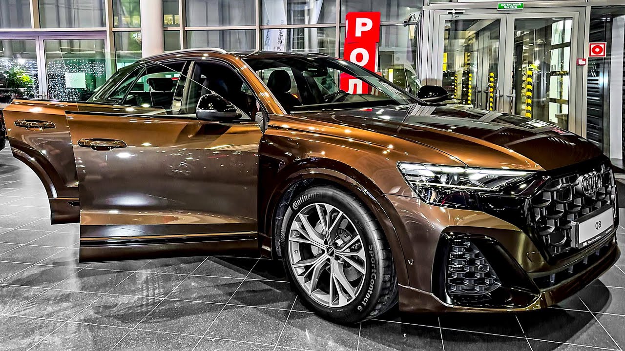 Audi Q8 2025 года &mdash; динамичный и впечатляющий комфортабельный внедорожник!