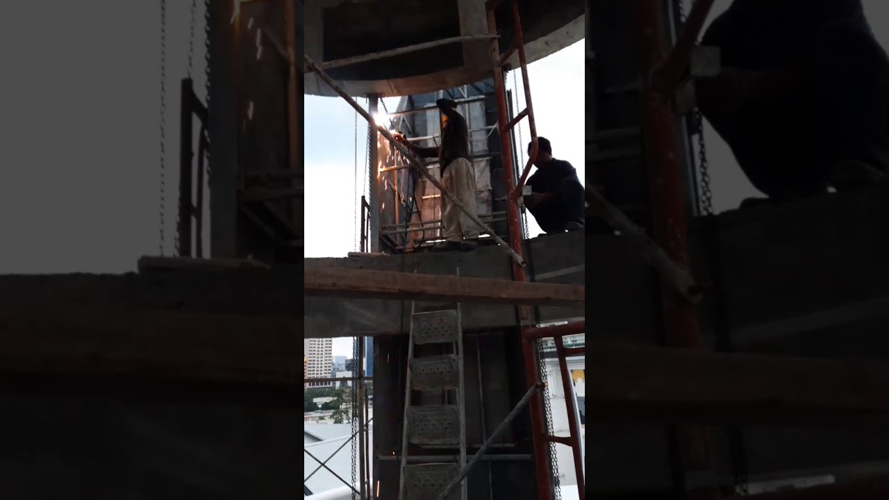 Pemasangan GRC Di Menara Masjid HKL