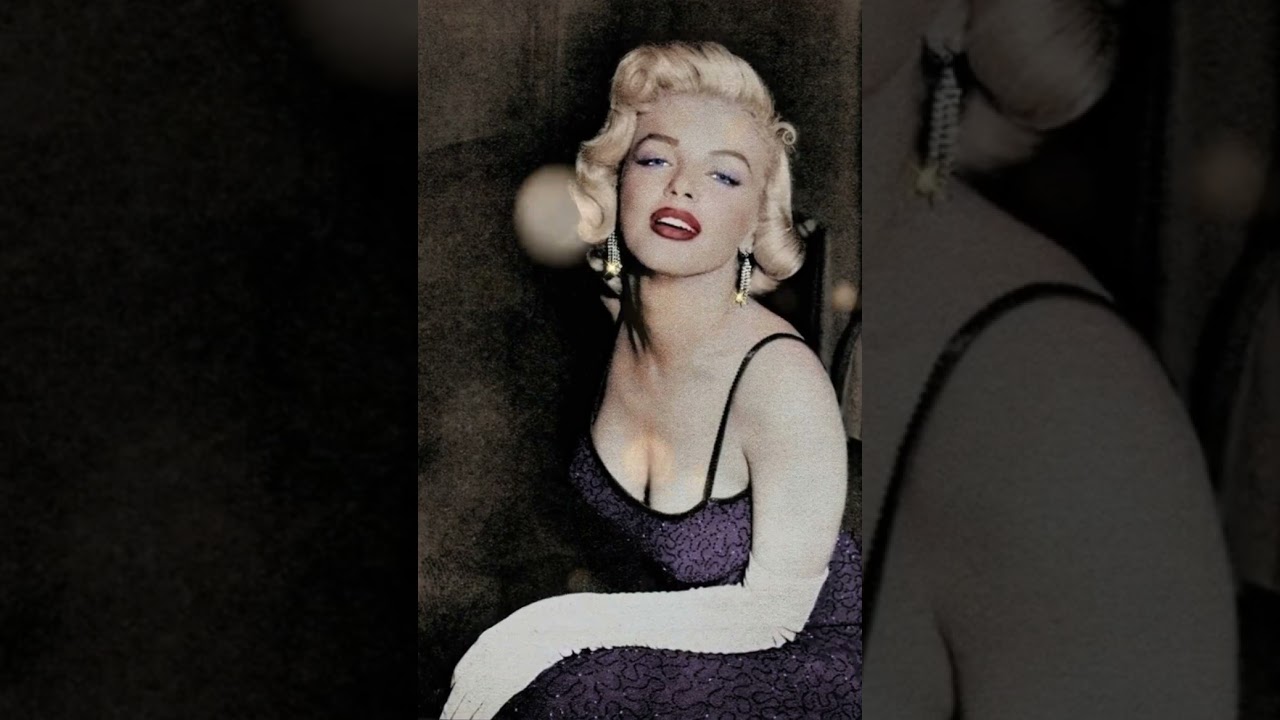 Marilyn Monroe photographed by columnist Earl Wilson on June 17, 1953.