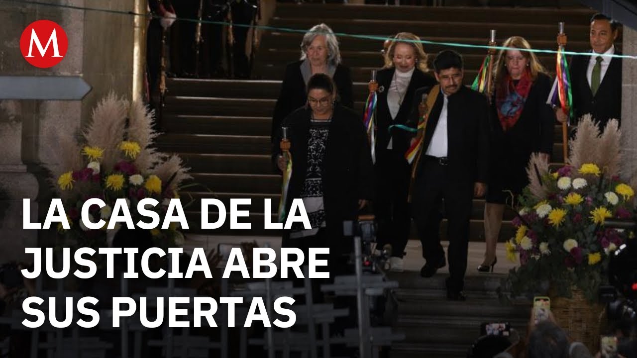 Nuevos ministros de la Suprema Corte inauguran la Sala Superior del Poder Judicial de la Federación