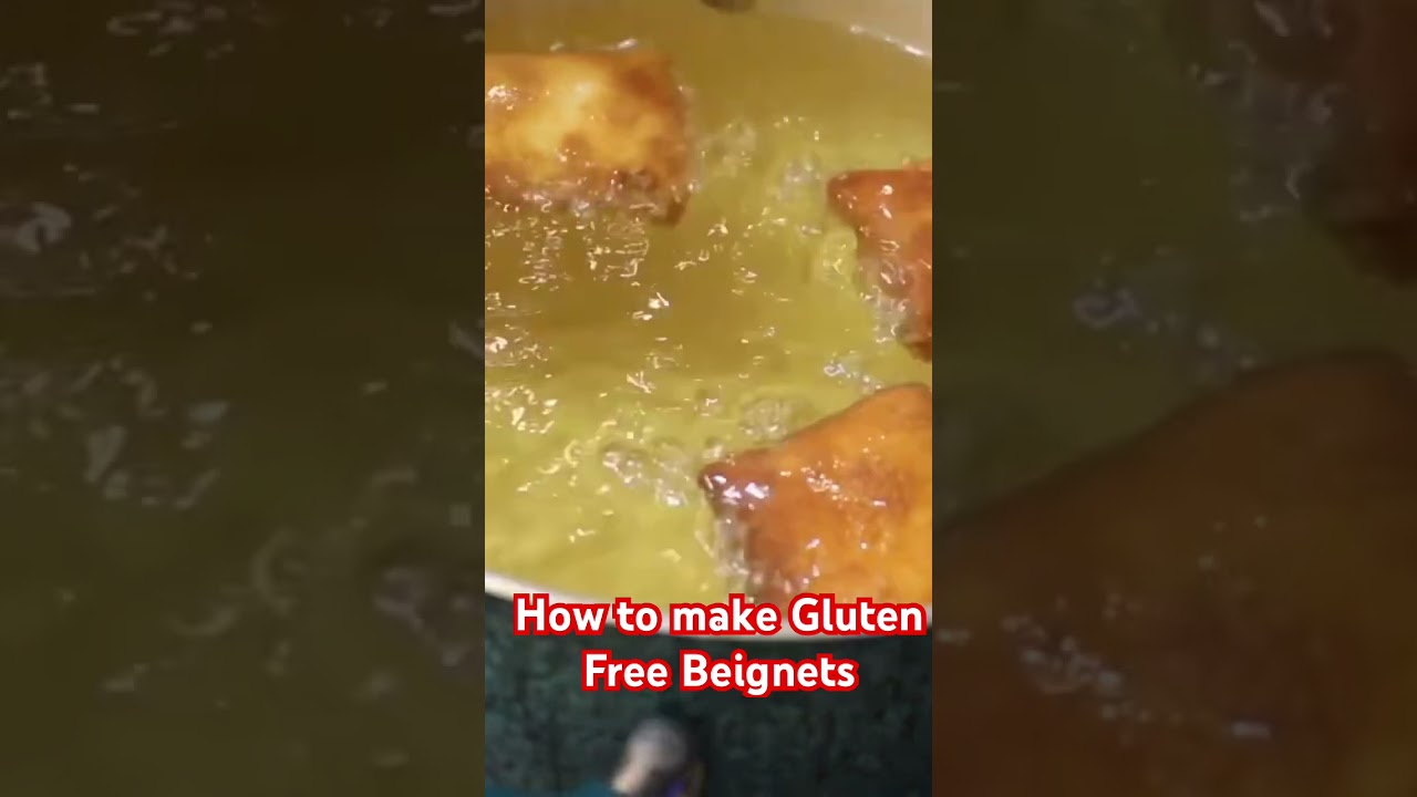 Gluten Free Beignets #celiacfriendly #glutenfreebaking #dessert #recipe #glutenfree