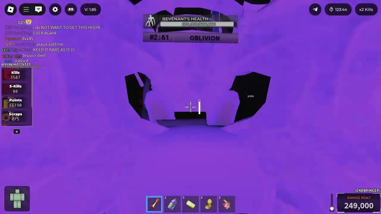 Surviving Oblivion again lol (the revenant sunrisen)