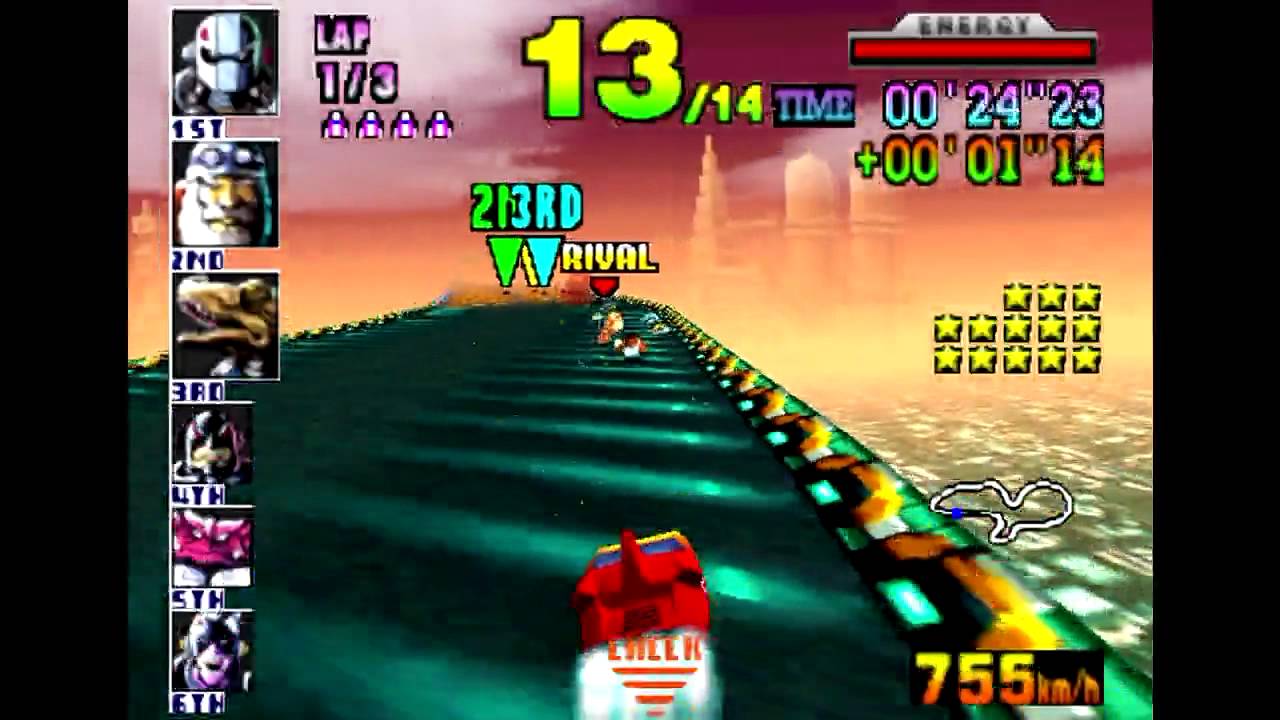 [TAS] CPU destroy in X cup[F-ZERO X] 1/2
