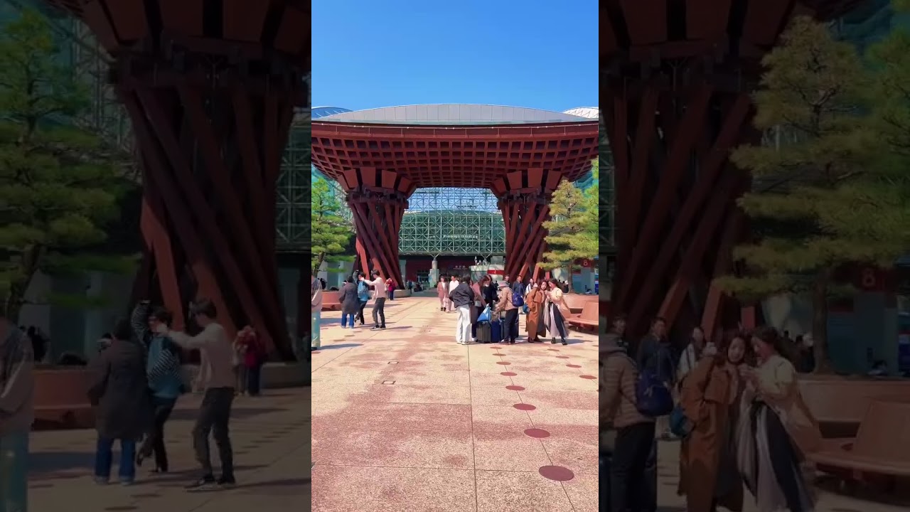 🚉 Kanazawa Station &ndash; Where Tradition Meets Modernity ⛩️✨