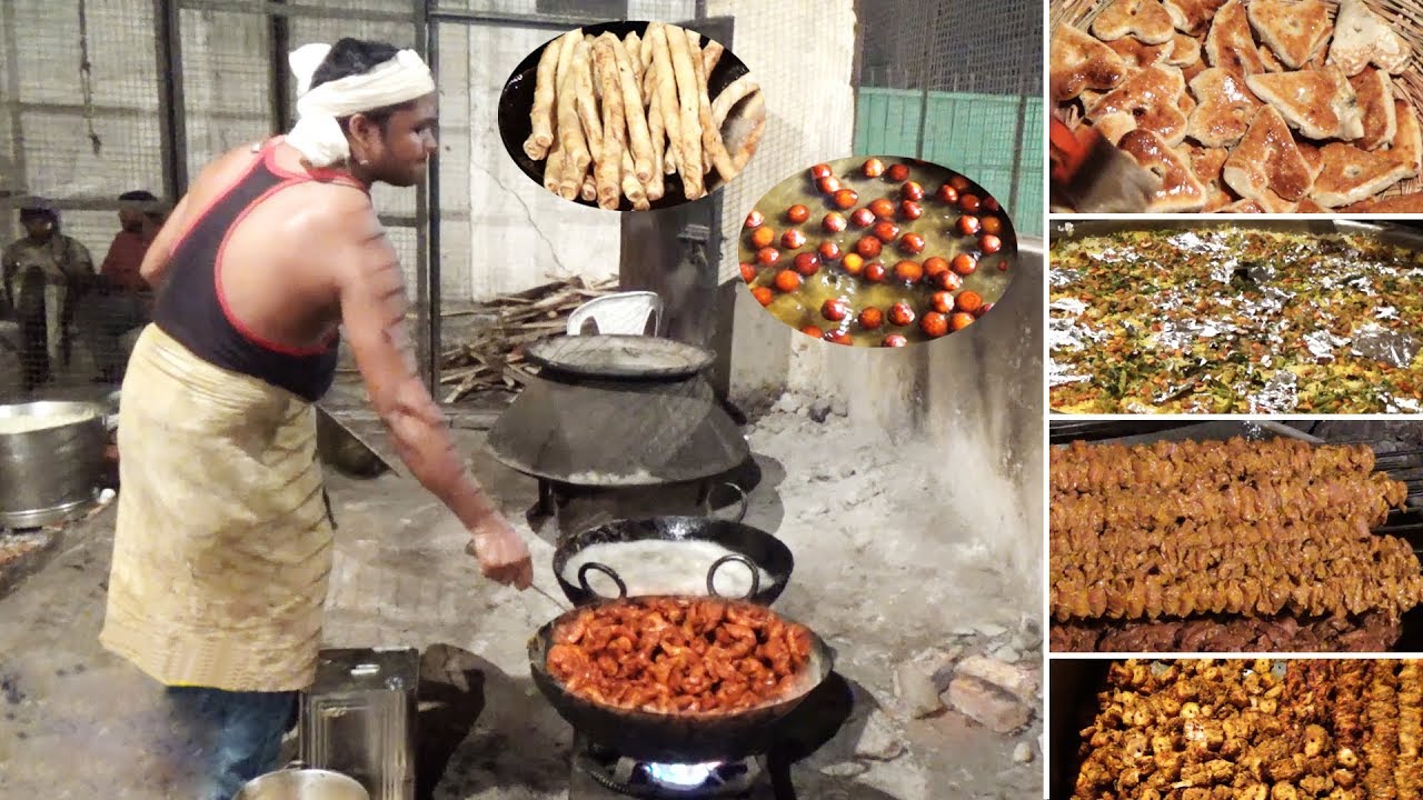 Hyderabad First Time Very Different Food In Marriage | Amazing Food In Function Hall | #Food_Ferry