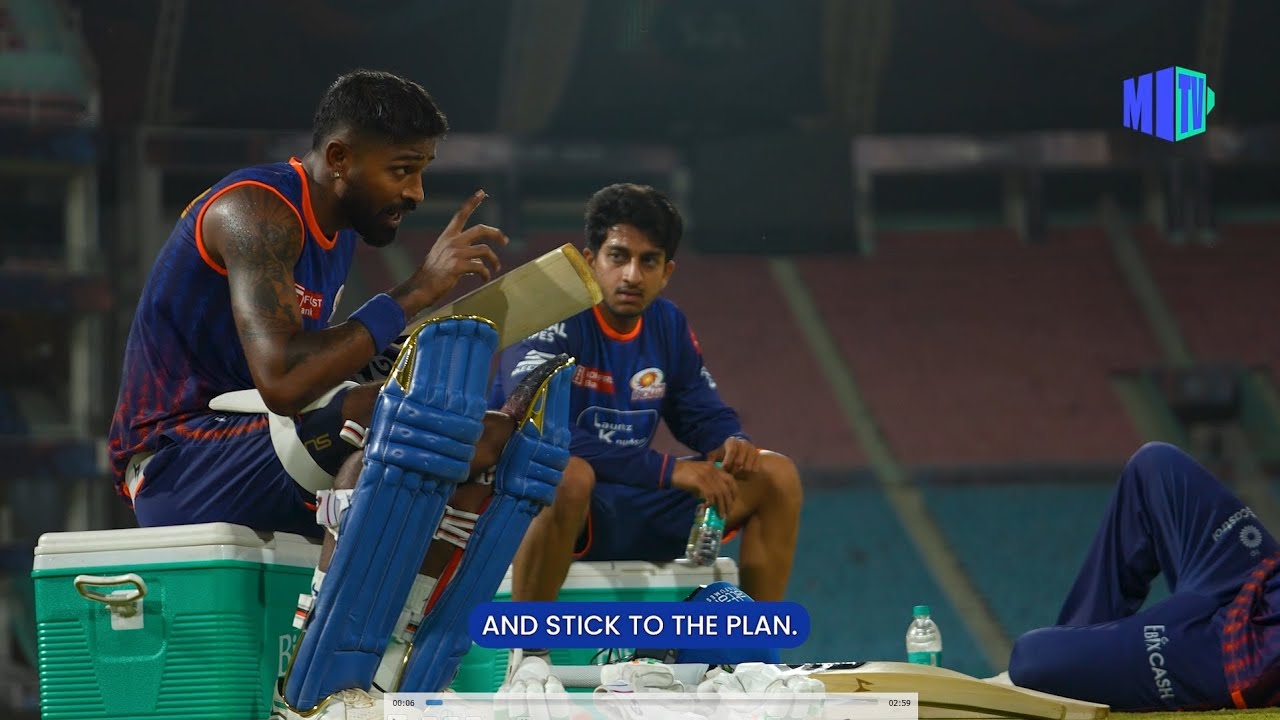 Hardik Pandya advises Ashwani Kumar and VS Raju on his mindset and focus mantra | Mumbai Indians