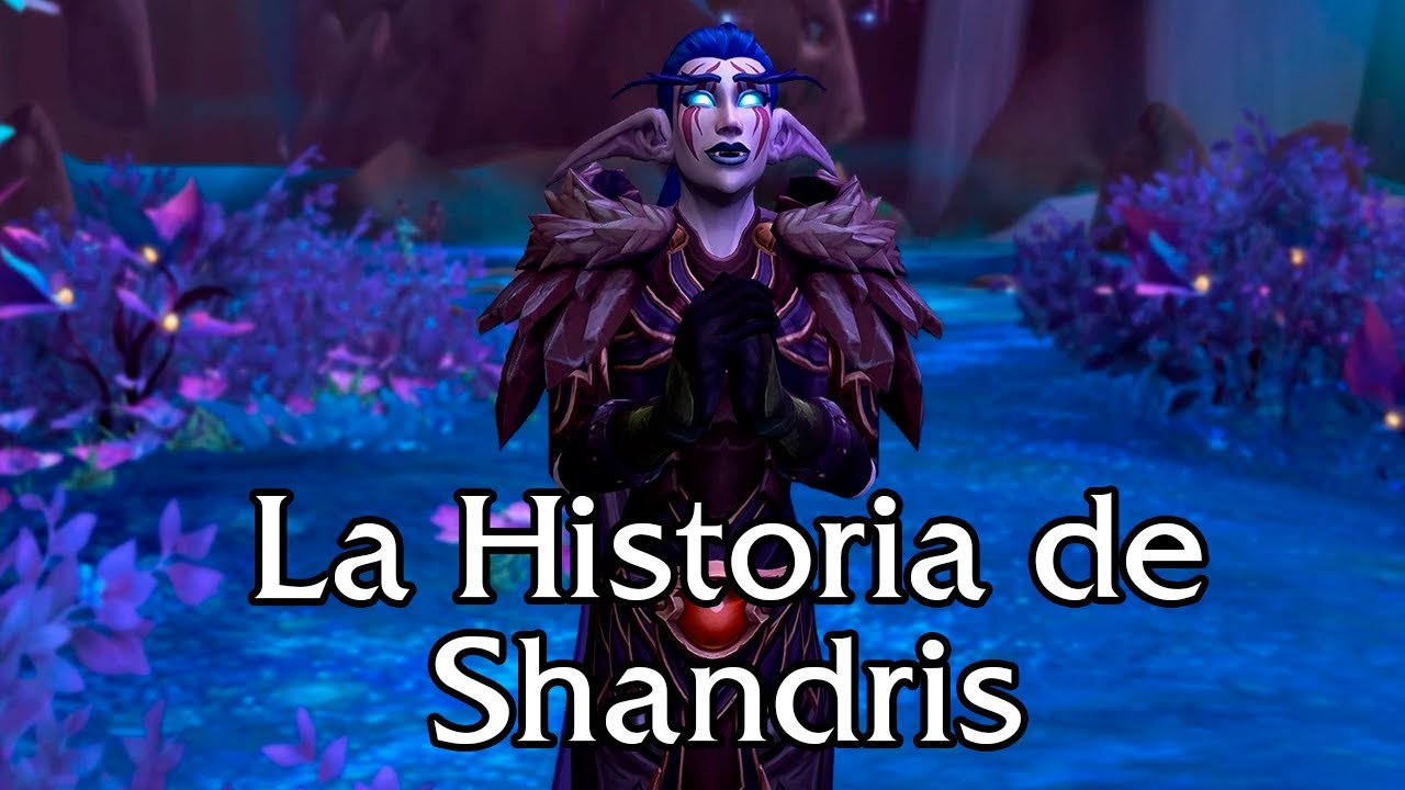 Shandris Plumaluna - Historia Lore (La hija de Tyrande)
