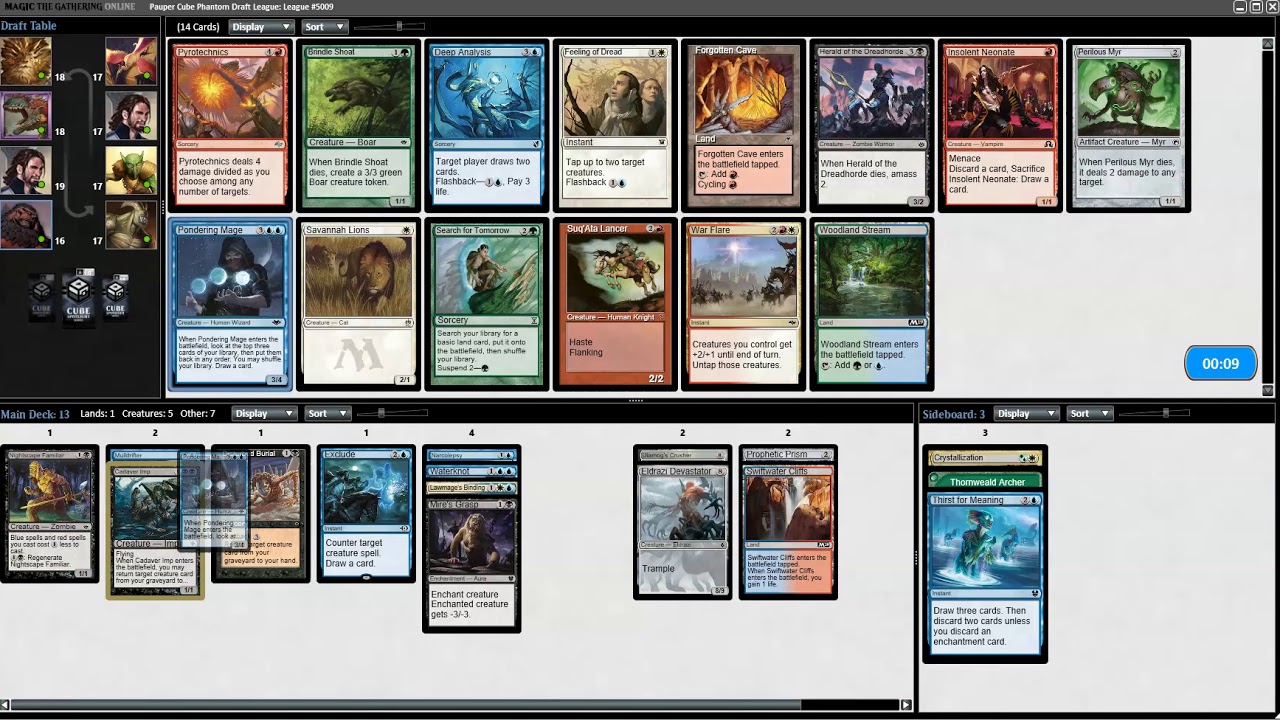 [Draft] Pauper Cube!