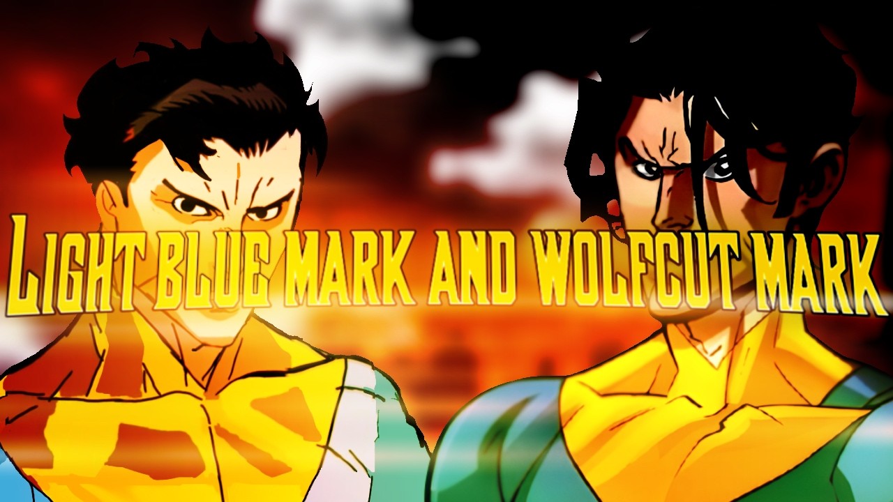 Wolfcut And Light Blue Mark Duo Animation