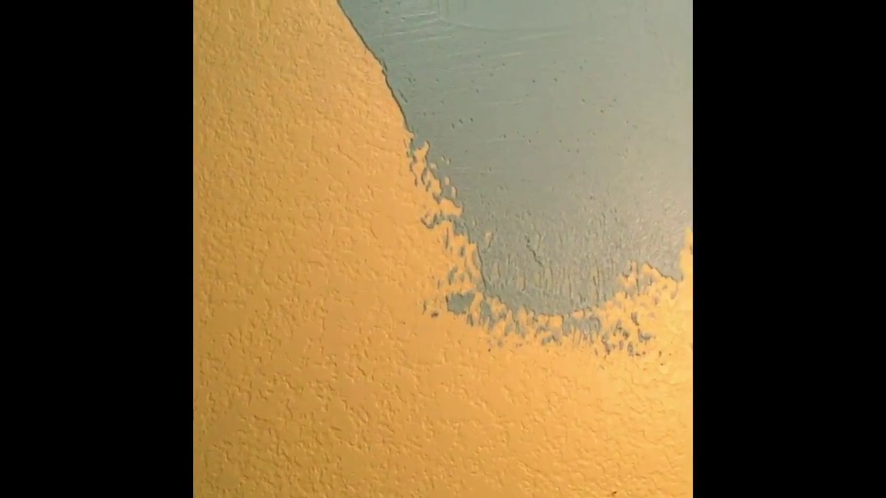 Covering Paint and Texture in Two Coats.