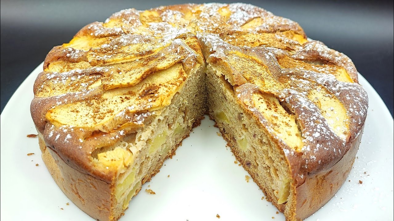 torta di mele e datteri senza zucchero