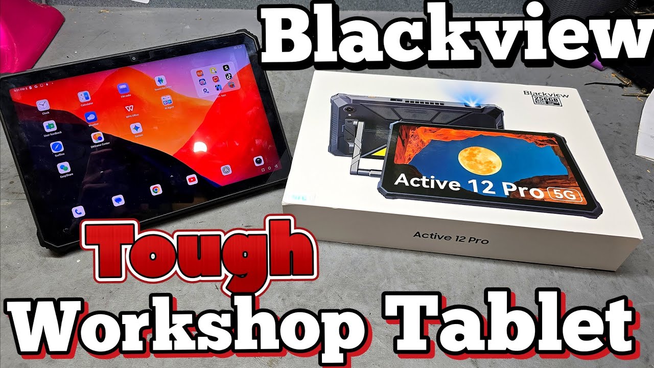 Blackview Active 12 Pro &mdash; это просто супер! Прочный планшет. Идеальный вариант для мастерской.