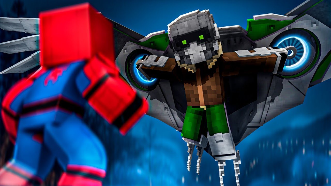 Minecraft: MENINO ARANHA - PRIMEIRA LUTA CONTRA O ABUTRE #58