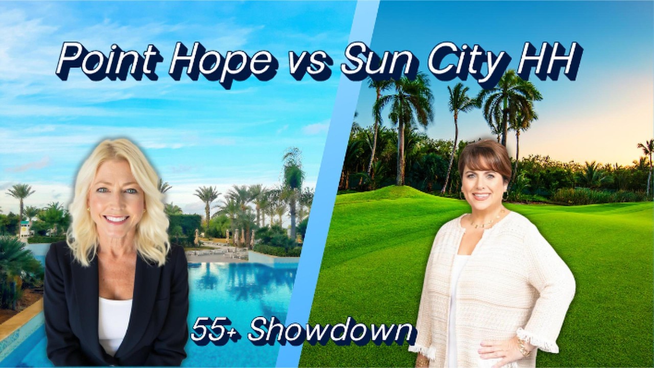 Point Hope Charleston VS Sun City Hilton Head | Best 55+ in the Lowcountry? @CharlestonSerhant