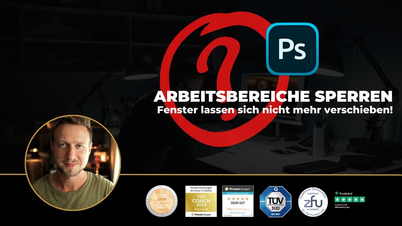 Photoshop Arbeitsbereiche fixieren: So vermeidest du verschobene Fenster!