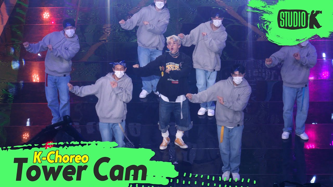 [K-Choreo Tower Cam 4K]  원호직캠'BLUE '(WONHO Choreography) l @MusicBank KBS 211001