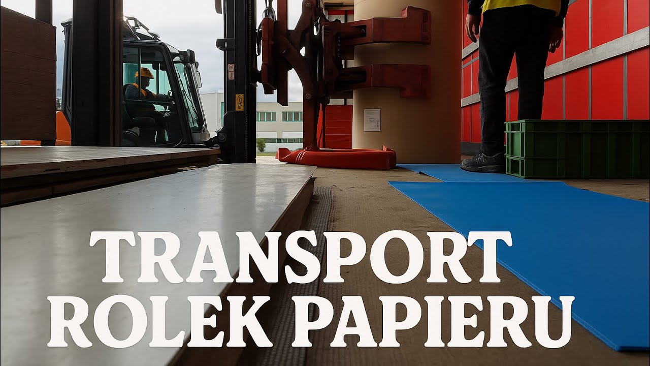 Transport rolek papieru | Na co to mi było 😅