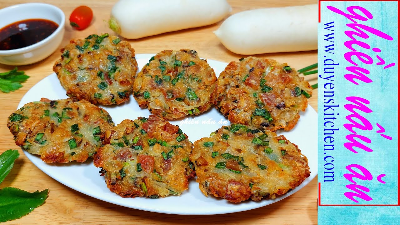 Bánh Củ Cải Chiên Giòn Ít Dầu By Duyen's Kitchen | Ghiền nấu ăn