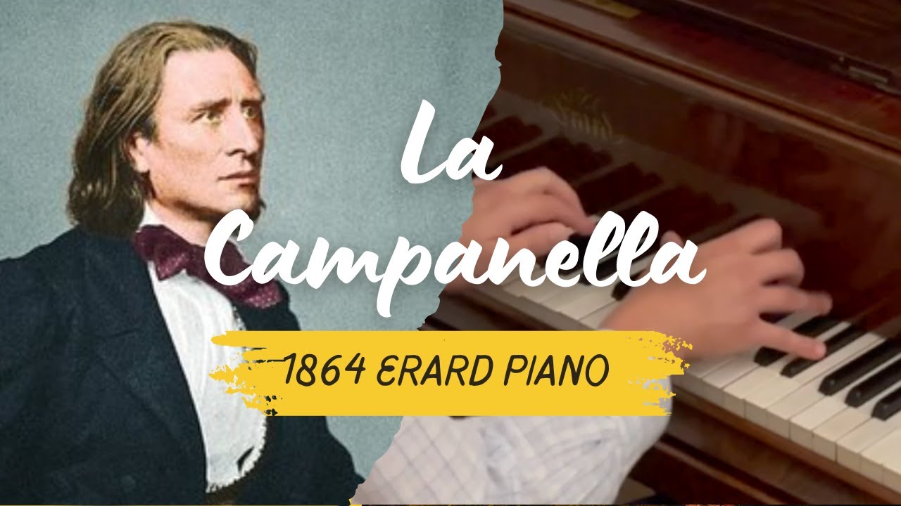 La Campanella on Liszt's favourite piano! #liszt #pianomusic #classicalmusic