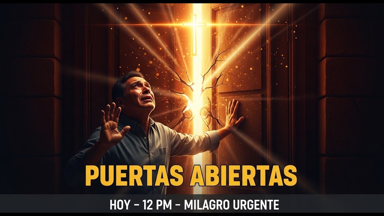 Milagro Antes del Mediodía: Oração Urgente para Puertas Cerradas | 12 PM