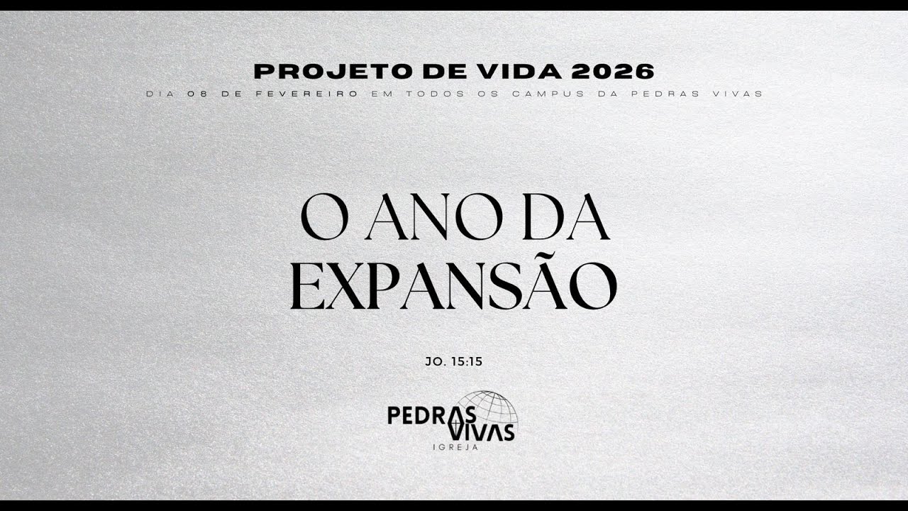 CULTO PROJETO DE VIDA - 08/02/2026 - PRIMEIRA SESSÃO