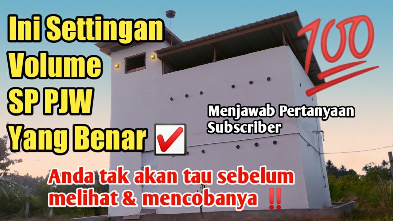 Setingan Volume SP PJW  yang benar ✔, Link download di deskripsi #sppjw #sptariksenja