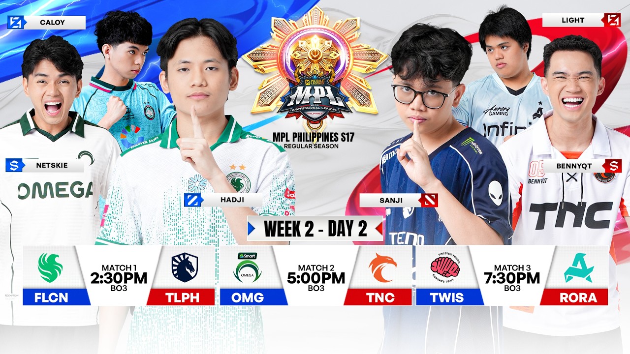 🔴 LIVE | MPL PH S17 | ENGLISH - Week 2 Day 2